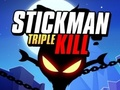 Joc Stickman tripla ucidere on-line