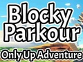 Joc Blocky Parkour: Aventura numai sus  on-line