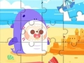 Joc Jigsaw Puzzle: Plaja amuzantă  on-line