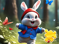 Joc Puzzle -ul Jigsaw: iepure rulant on-line