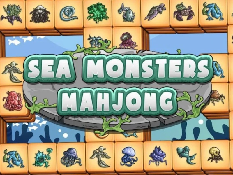Joc Mahjong Monstrii Marini  on-line