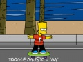 Joc Skateboarding Bart Simpson  on-line