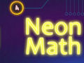 Joc Matematică neon  on-line