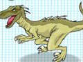 Joc Carte de colorat Dinos  on-line