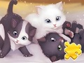 Joc Jigsaw Puzzle: jocul cu pisici  on-line