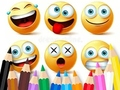 Joc Carte de colorat: Emoji amuzant  on-line