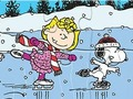 Joc Puzzle -ul jigsaw: patinaj Snoopy on-line