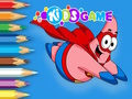 Joc Carte de colorat: Super Patrick Star  on-line