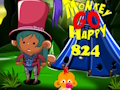 Joc Monkey Go Happy Etapa 824  on-line
