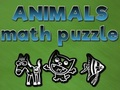 Joc Puzzle-uri de matematică cu animale  on-line