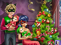 Joc Dotted Girl Family Crăciun  on-line