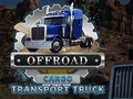 Joc Camion de transport marfă offroad  on-line
