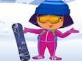 Joc Dora Ski Dressup de iarnă  on-line