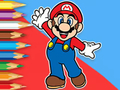 Joc Carte de colorat: Mario Happy Skating  on-line