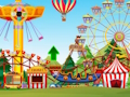 Joc Evadare din parcul de distracții  on-line