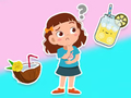 Joc Test pentru copii: Ce ți-ar plăcea să bei?  on-line