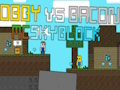 Joc OBBY vs Bacon: McSkyblock on-line