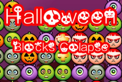 Joc Prăbușire bloc de Halloween  on-line