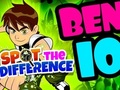 Joc Ben 10 Găsește diferența  on-line