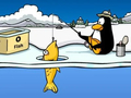 Joc Club Penguin: Pescuit pe gheață  on-line