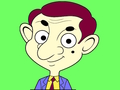 Joc Cartea de colorat Mr Bean  on-line