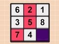Joc Puzzle cu numere bloc  on-line