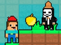 Joc Noob vs Hacker Gold Apple on-line