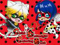 Joc Carte de colorat Chibi Dotted Girl  on-line