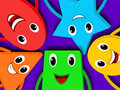 Joc Test pentru copii: forme colorate  on-line