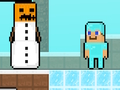 Joc Noob vs Pro Snowman on-line