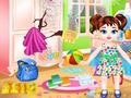 Joc Curățarea casei Baby Taylor  on-line