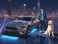 Joc Șoferul Mustang City  on-line