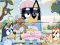 Joc Puzzle -ul Jigsaw: Bluey Play Time on-line