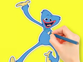 Joc Carte de colorat: Poppy Playtime  on-line
