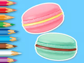 Joc Carte de colorat: Macaron  on-line
