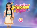 Joc Păpușă americană în stil prințesă  on-line