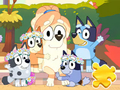 Joc Puzzle -ul jigsaw: portret dulce bluey on-line
