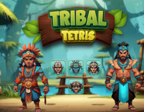 Joc Tetris tribal  on-line