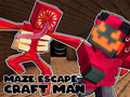 Joc Maze Escape: Craft Man on-line