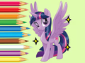Joc Carte de colorat: Twilight Sparkle  on-line
