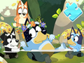Joc Puzzle -ul jigsaw: Bluey Pool Spa on-line