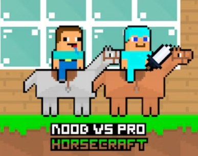 Joc Noob vs Pro Horsecraft on-line