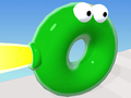 Joc Cursa Bouncy Blob: Cursa cu obstacole  on-line