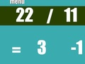 Joc Test de matematică pentru divizie  on-line