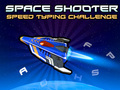Joc Shooter spațial: provocare de tastare a vitezei on-line