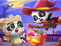 Joc Puzzle Jigsaw: Baby Panda Halloween on-line