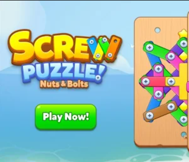 Joc Puzzle cu șuruburi  on-line