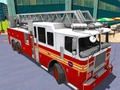 Joc Simulator de conducere camion de pompieri 2024  on-line