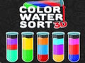 Joc Sortare apă de culoare 3D  on-line