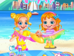 Joc Slime cu sclipici curcubeu  on-line